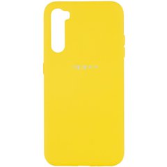 Чехол Silicone Cover Full Protective (A) для OPPO Realme 6 Pro Жёлтый