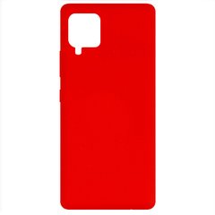 Чохол Silicone Cover Full without Logo (A) для Samsung Galaxy A42 5G (Червоний / Red)