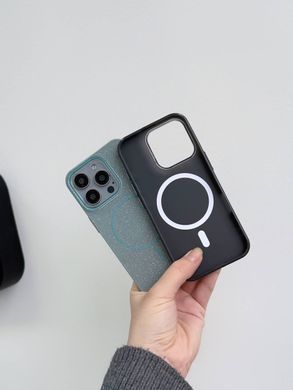 Чехол с блестками для iPhone 11 Gleaming MagSafe case Black