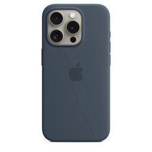 Чехол Silicone case Original 1:1 (AAA) with Magsafe для Apple iPhone 15 Pro