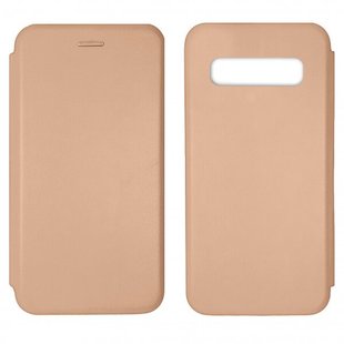 Чохол-книжка Level for Samsung S10 Rose Gold