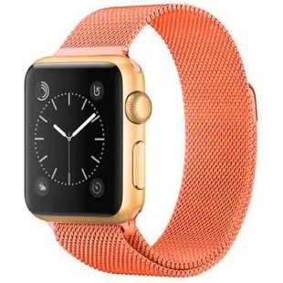 Ремінець для Apple Watch 38/40/41 mm Milanese Loop Papaya