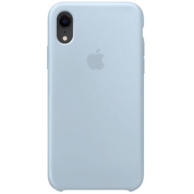 Чехол для Apple iPhone XR (6.1"") Silicone Case Серый / Mist Blue