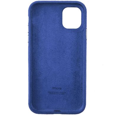 Чохол ALCANTARA Case Full для Apple iPhone 12 Pro / 12 (6.1 "") Синій