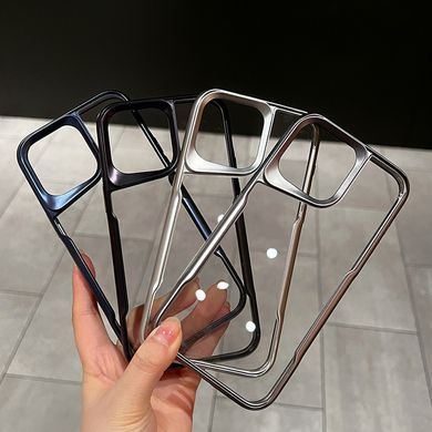 Чехол для Iphone 11 Metal HD Clear Case Silver
