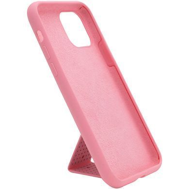 Чехол Silicone Case Hand Holder для Apple iPhone 11 Pro (5.8") (Розовый / Pink)