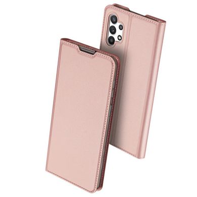 Чехол-книжка Dux Ducis с карманом для визиток для Samsung Galaxy A32 5G (Rose Gold)