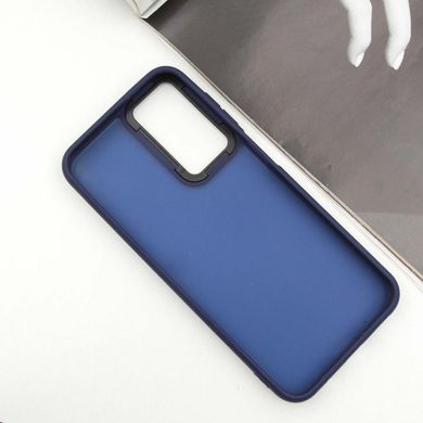 Чохол TPU+PC Lyon Frosted для Samsung Galaxy A25 5G (Navy Blue)