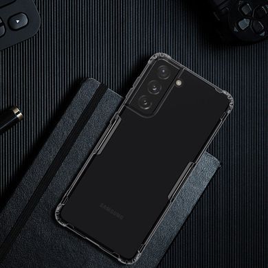 TPU чехол Nillkin Nature Series для Samsung Galaxy S21 (Серый (прозрачный))