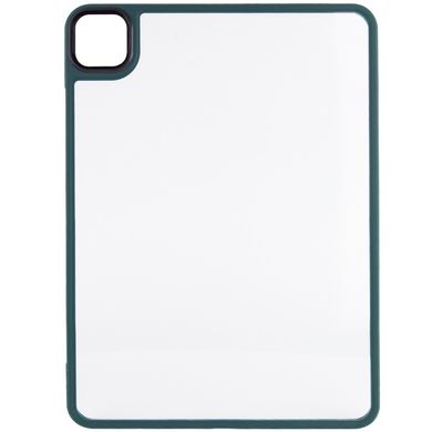 TPU+PC чохол LikGus Maxshield для Apple iPad Pro 12.9" (2020) (тех.пак) (Синьо-зелений / Marine Blue)
