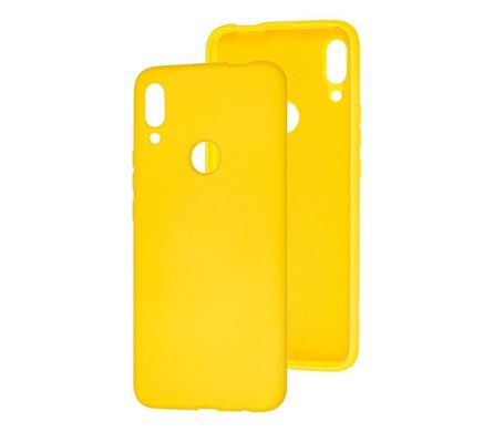 Чохол для Huawei P Smart Z Silicone Full жовтий