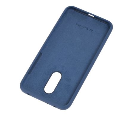 Чехол Для Xiaomi Redmi 5 Plus Silicone Full Синий, Темно-синий