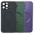 Чехол с Magsafe для iPhone Sapphire Matt (Черный, Зеленый, Фиолетовый на вибір)
