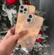 Мраморный Чехол для iPhone 11 Marble Shine Pink