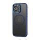 Чехол для iPhone 16 Pro Max Rock Premium Metal Lens Shield with magnetic Blue