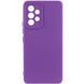 Чохол Silicone Cover Lakshmi Full Camera (A) для Samsung Galaxy A34 5G Фіолетовий / Purple