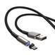 Кабель Baseus Micro USB Zinc Magnetic (Charging) |1m, 2A| (CAMXC-H05) Black, Black