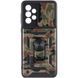 Ударопрочный чехол Camshield Serge Ring Camo для Samsung Galaxy A23 4G Коричневый / Army Brown