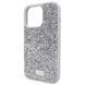 Чехол для iPhone 14 Pro Swarovski со стразами Silver