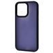 Чехол Matte Colorful Case для iPhone 12 Pro Max Midnight Blue