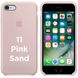 Чехол silicone case for iPhone 6/6s Pink Sand / розовый песок / пудровый