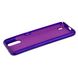 Чехол для Samsung Galaxy A01 (A015) Silicone Full ультра фиолетовый c закрытым низом и микрофиброю