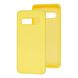 Чехол для Samsung Galaxy S10 (G973) Wave Full Желтый