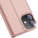Чехол-книжка Dux Ducis с карманом для визиток для Apple iPhone 12 mini (5.4") (Rose Gold)