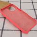 Чохол silicone case for iPhone 12 mini (5.4") (Рожевий/Hot pink)