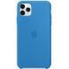 Чехол Silicone case Original 1:1 (AAA) для Apple iPhone 11 Pro Max (6.5") (Синий / Surf Blue) Лучшее качество!!