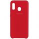 Накладка Silicone Cover for Samsung A30 / A20 2019 Red