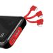 УМБ BASEUS Mini S Digital Display 10000mAh (With Lightning cable) |3A, 15W, 1USB/1Lightning/1Type-C|, Черный