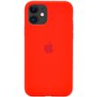 Чехол для iPhone 11 Silicone Full red / красный / закрытый низ