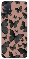 Чехол для Samsung Galaxy M51 PandaPrint Порхающие бабочки паттерн