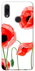 Чехол для Xiaomi Redmi Note 7 / Note 7 Pro / Note 7s PandaPrint Акварельные маки цветы