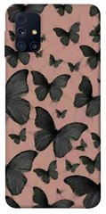 Чехол для Samsung Galaxy M31s PandaPrint Порхающие бабочки паттерн