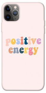 Чехол для Apple iPhone 12 Pro Max (6.7"") PandaPrint Positive energy надписи
