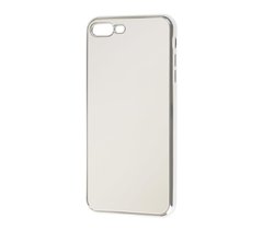 Чехол для iPhone 7 Plus / 8 Plus Glass зеркало "серебристый"