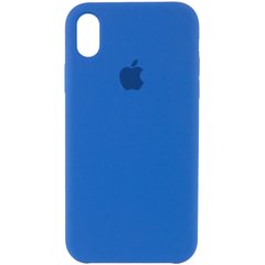 Чехол для Apple iPhone XR (6.1"") Silicone Case Синий / Blue