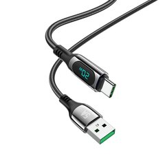 Кабель HOCO Type-C Extreme charging data cable S51 |1.2m, 5A| Black, Black