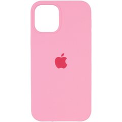 Чехол silicone case for iPhone 12 mini (5.4") (Розовый /Light pink)