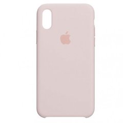Чохол Silicone case orig 1: 1 (AAA) для Apple iPhone X / Xs (Рожевий / Pink Sand)