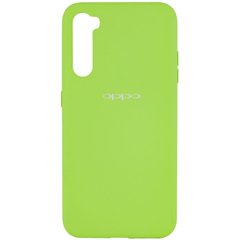 Чехол Silicone Cover Full Protective (A) для OPPO Realme 6 Pro Зелёный