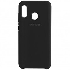 Накладка Silicone Cover for Samsung A30 / A20 2019 Black