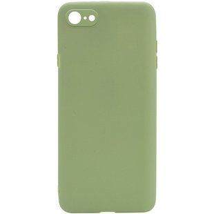Силіконовий чохол Candy Full Camera для Apple iPhone 7/8 / SE (2020) Фісташковий