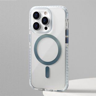 Протиударний чохол для iPhone 14 Shield with Magsafe Blue