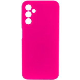 Чехол Silicone Cover Lakshmi Full Camera (ААA) для Samsung Galaxy A34 5G (Розовый / Barbie pink)