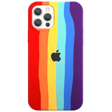 Чохол Rainbow Case для iPhone 12 Pro Red/Purple