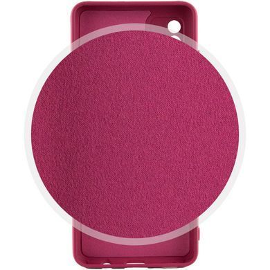 Чехол для Xiaomi 12T / 12T Pro Silicone Full camera закрытый низ + защита камеры Бордовый / Marsala