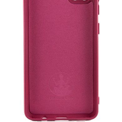Чехол для Xiaomi 12T / 12T Pro Silicone Full camera закрытый низ + защита камеры Бордовый / Marsala